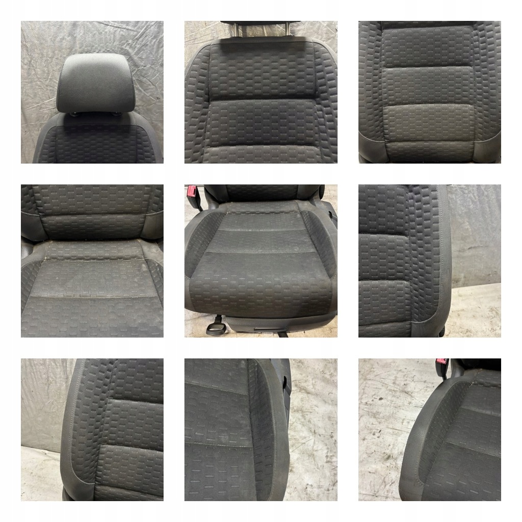 фото №9, Сиденья передние заднее сиденье задняя сиденья trzeci ряд volkswagen touran i lift