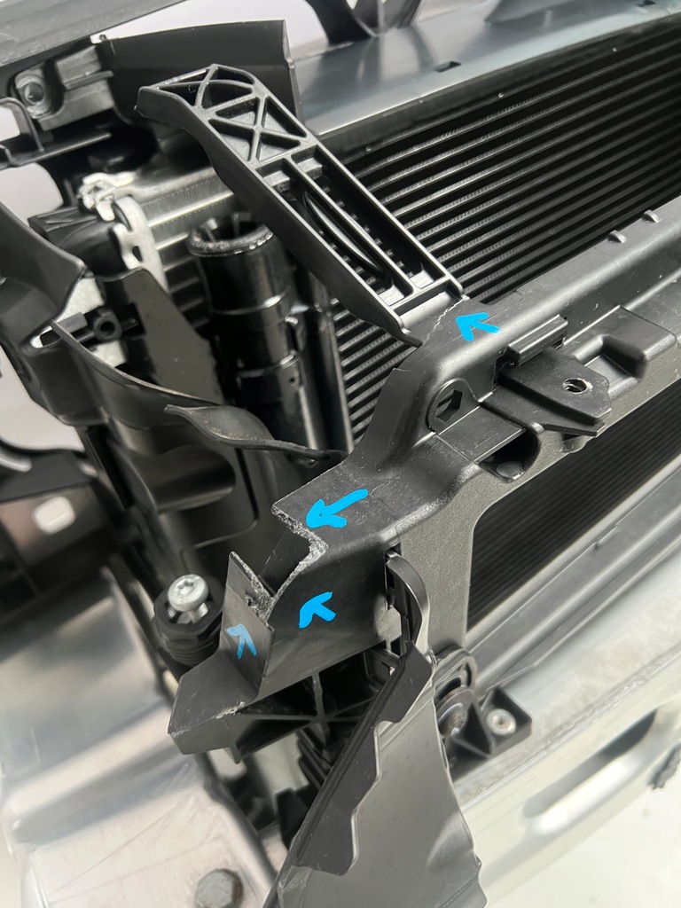 фото №9, Pas передній підсилювач радіатор вентилятор audi a5 8w lift 2.0tdi aut