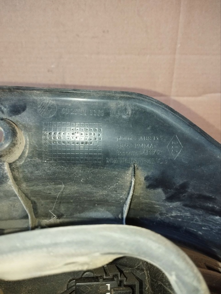 фото №3, Лампа ліва задня лівий задня renault espace iii 6025301101