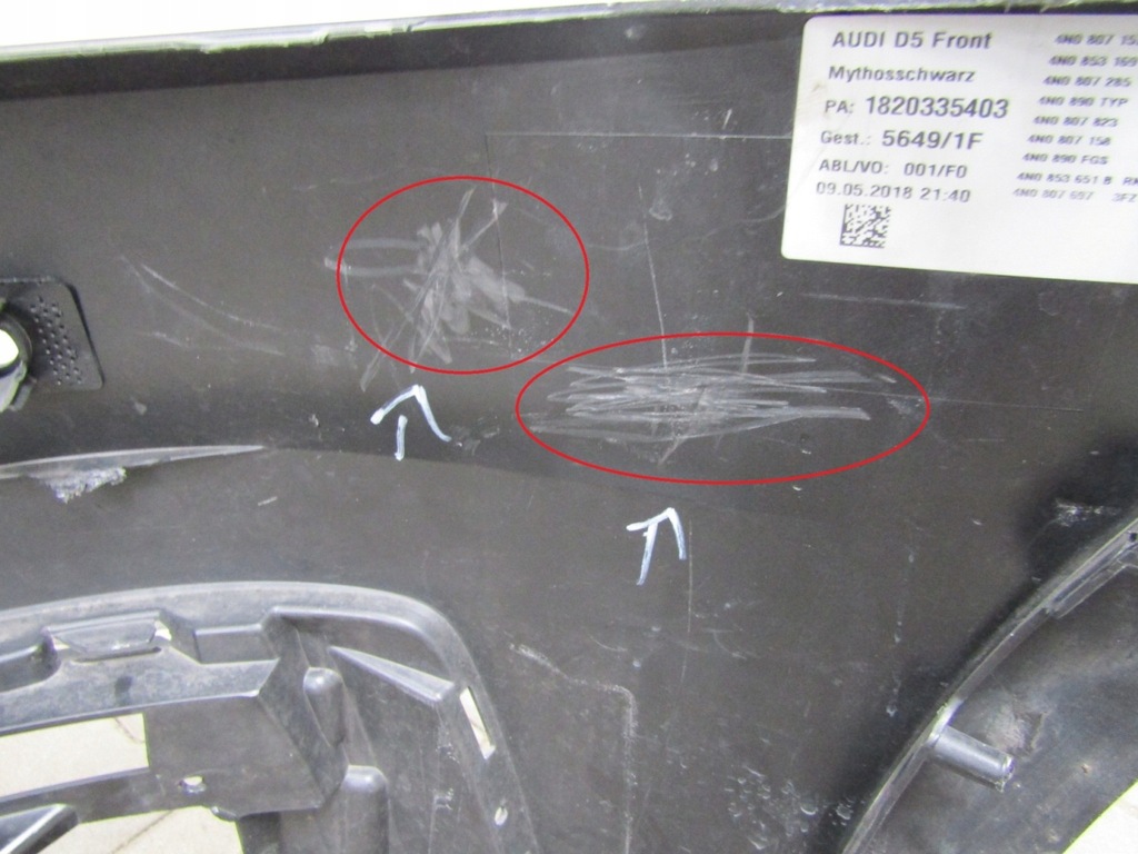 фото №13, Бампер перед передний audi a8 d5 4n0 17-