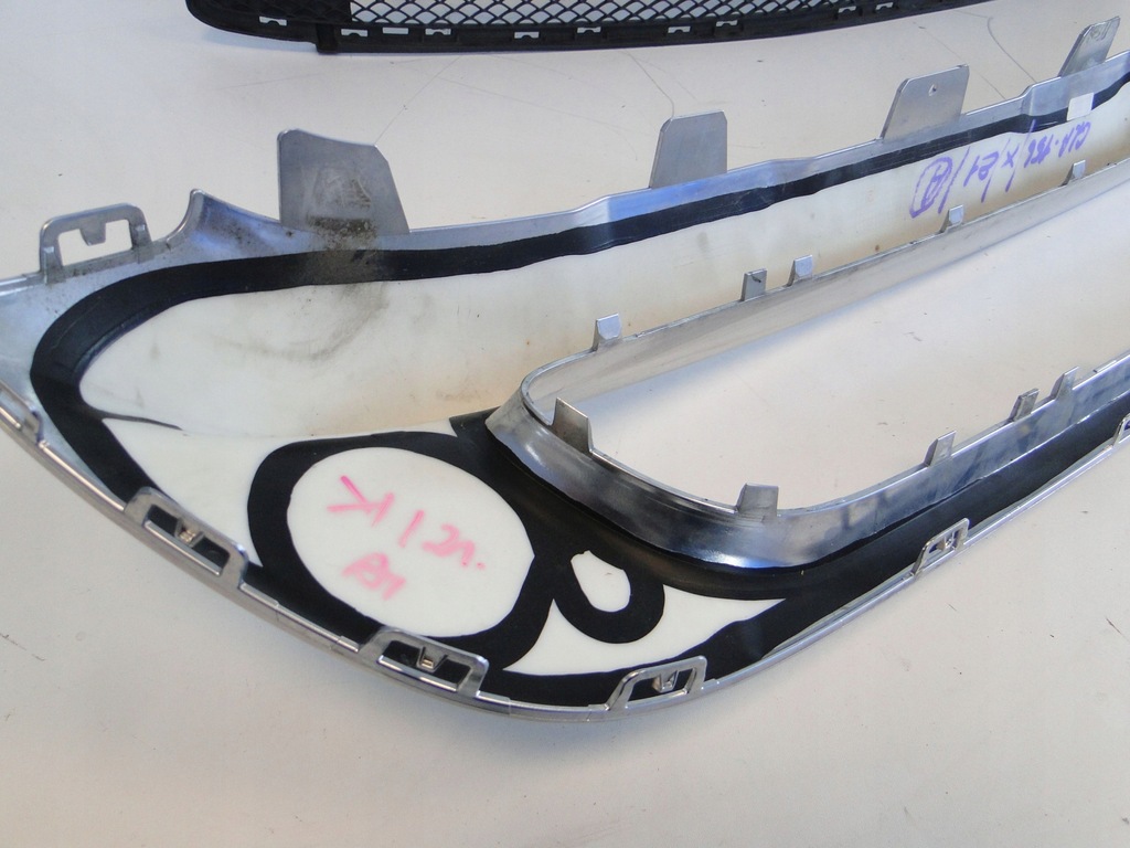 фото №9, Mercedes gla x156 лист хром w бампер передний