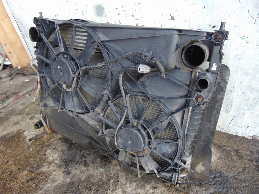 фото №8, Комплект радіатор вентилятор antara 2.0 d автоматична коробка передач