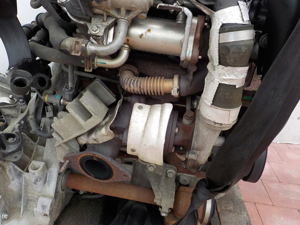 Renault clio 3 12r 1.5 dci 88km двигатель k9k770 комплектный в Украине