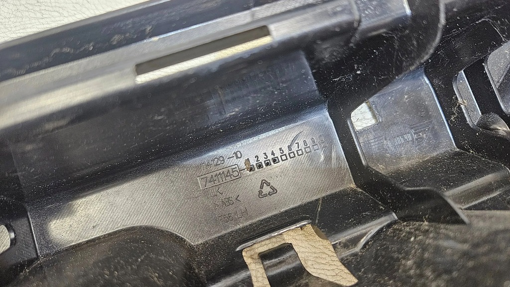 фото №7, Направляющая кронштейн бампера задняя правый левый mini cooper f56 7411146 7411145 kpl