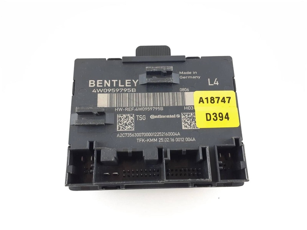фото №1, Bentley flying spur модуль двері 4w0959795b