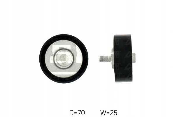 фото №2, Skf vkm 33045 ролик напрямна / напрямна, ремінь клиновий зубчастий