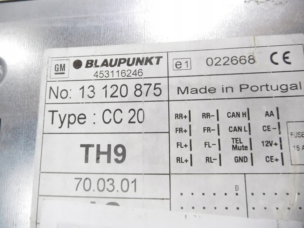 фото №6, Радио opel astra iii h 13120875