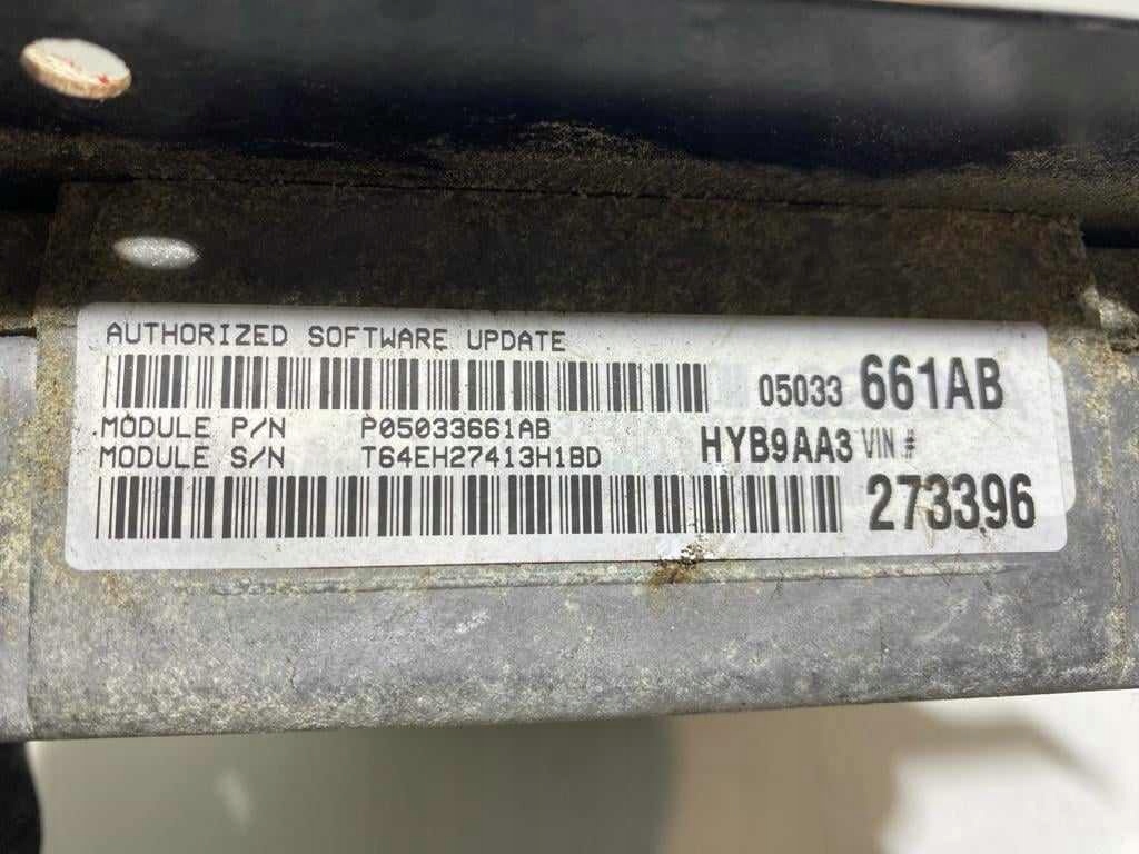 фото №7, Бортовий комп'ютер двигуна chrysler pt cruiser 2.0 16v p05033661ab