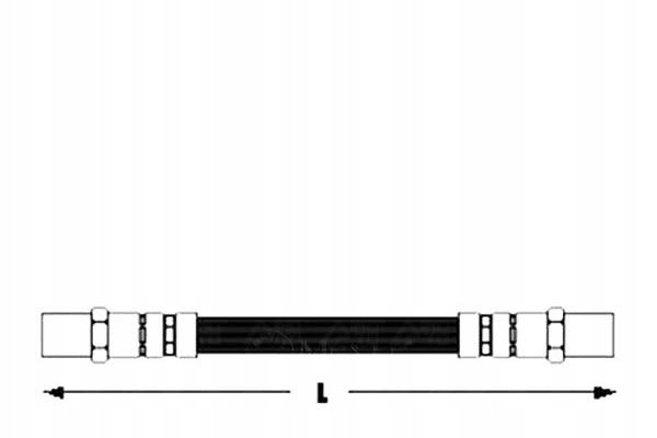 фото №1, Шланг гальмівний meyle 14289535 sl3152 330312 836