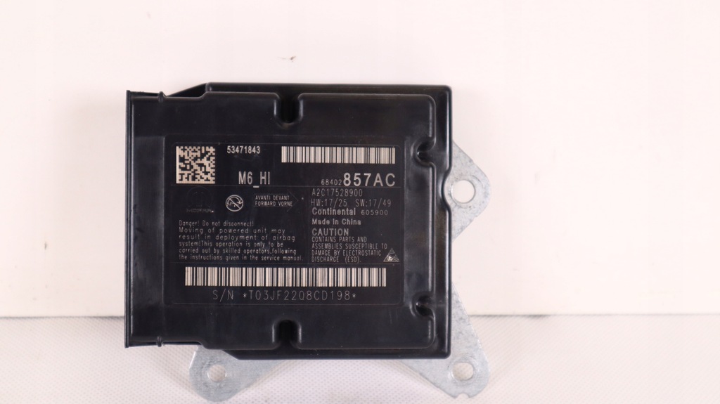 фото №1, Jeep compass ii 17- модуль подушка безпеки 68402857ab