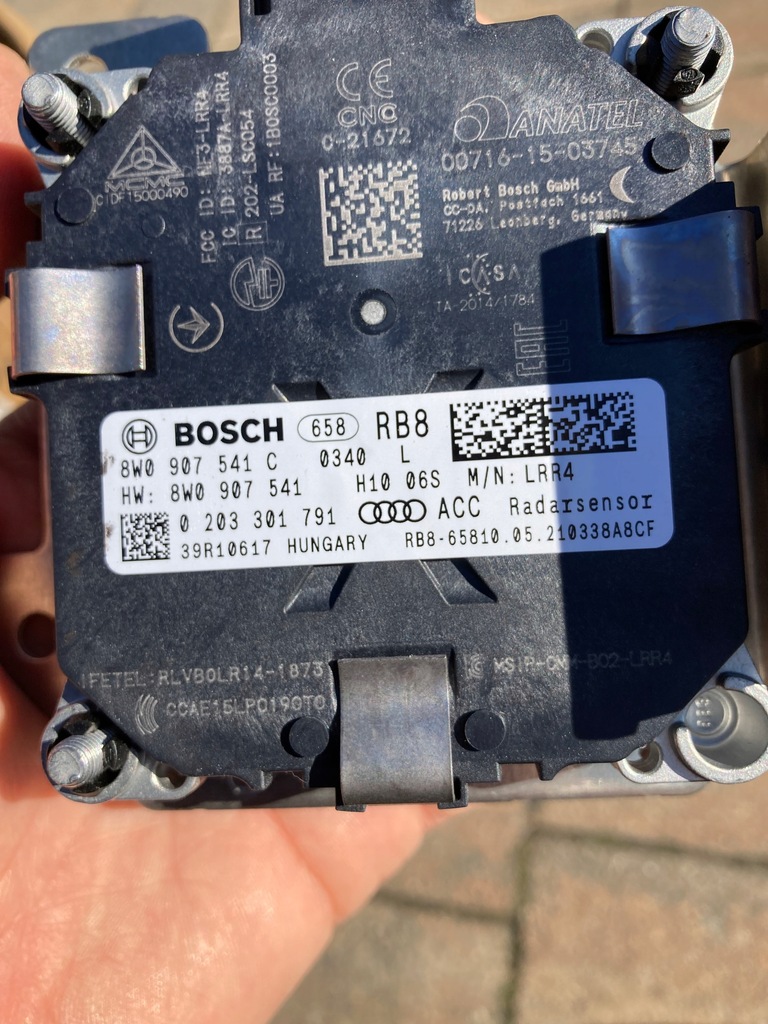 фото №7, Audi a4 b9 8w0907541c радар distronic