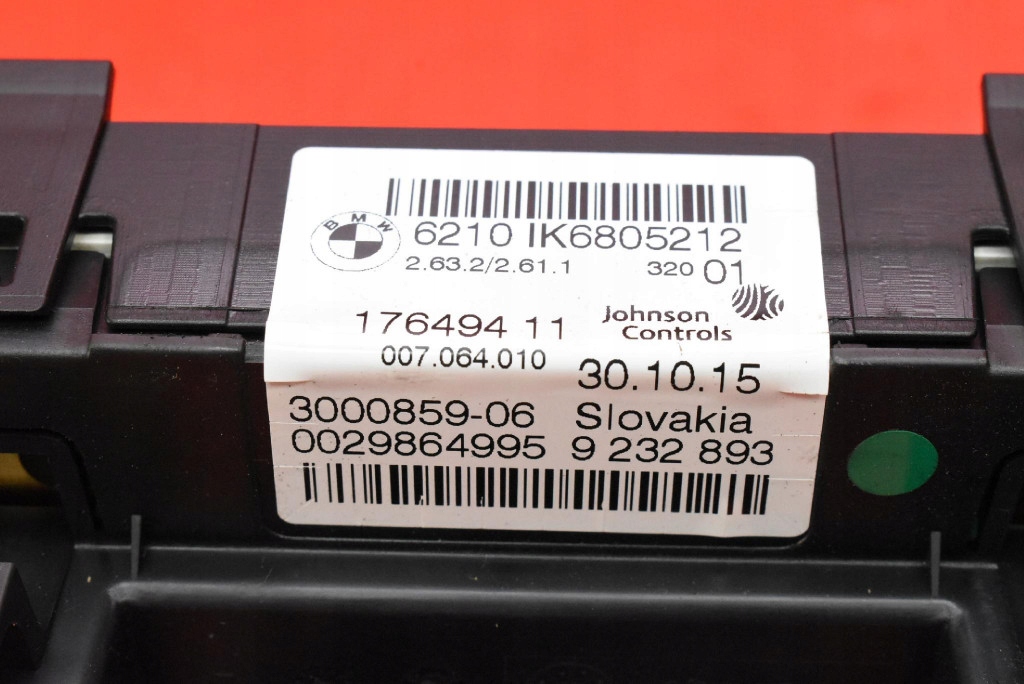 фото №8, Лічильник прилади eu 9232893 bmw 4 f36 2.0 d 190 km 13-17