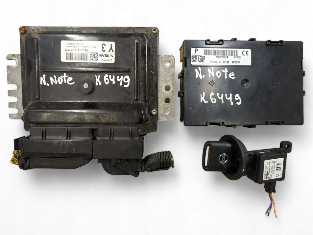 фото №1, Набор стартовый nissan note e11 2007 mec37-510