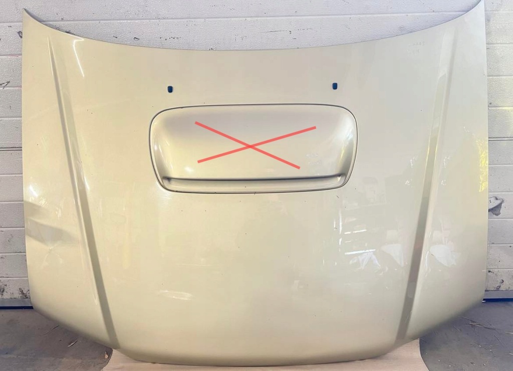 фото №1, Капот 93h subaru forester ii sg xt 2003 - 2005