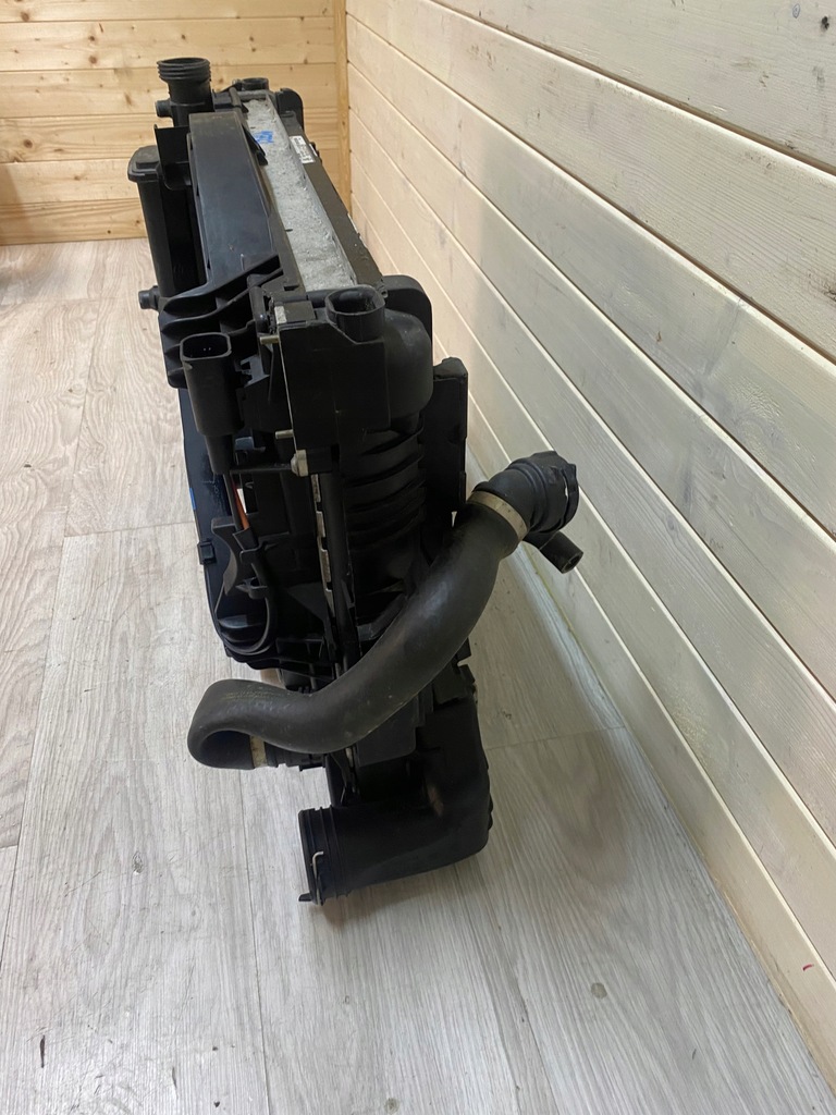 фото №8, Bmw x3 e83 2.0d радіатор wody оливи вентилятор