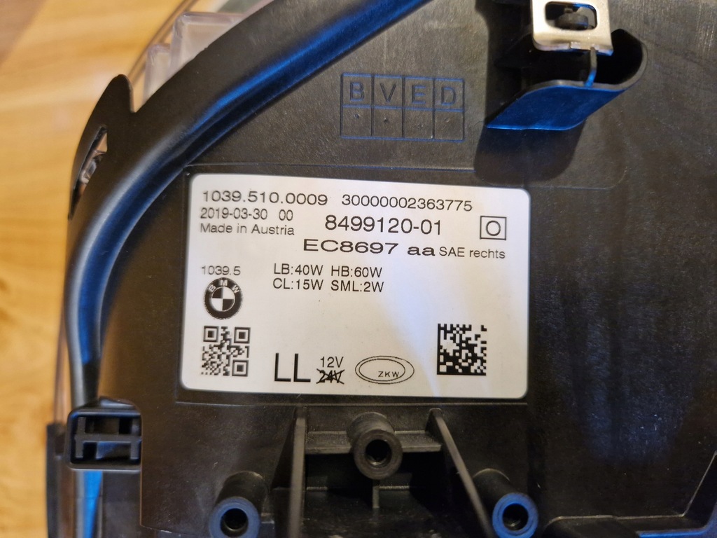 фото №14, Idealna комплектная лампа перед bmw 5 serii g30 g31 2017-2020 full led usa