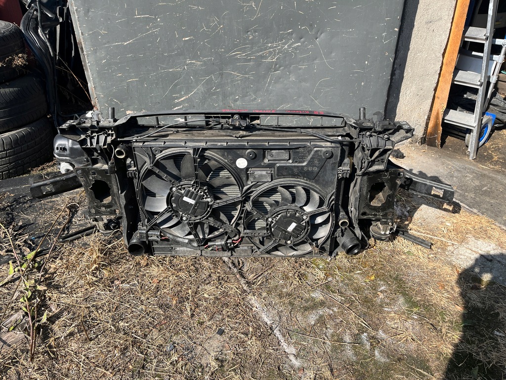 фото №8, Vw arteon 2.0tfsi підсилювач передній pas передній радіатор вентилятори