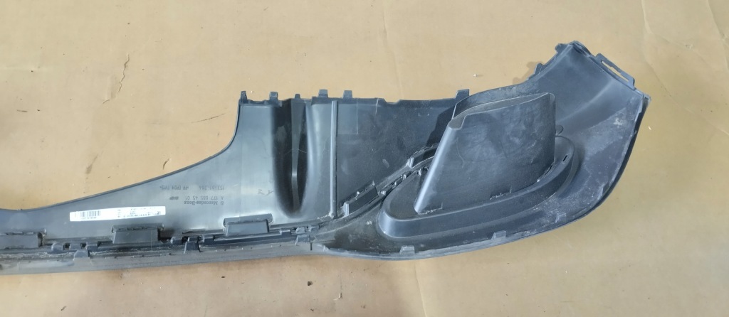 Купити Дифузор накладка спойлер бампера задній mercedes a klasa w177 a1778854501