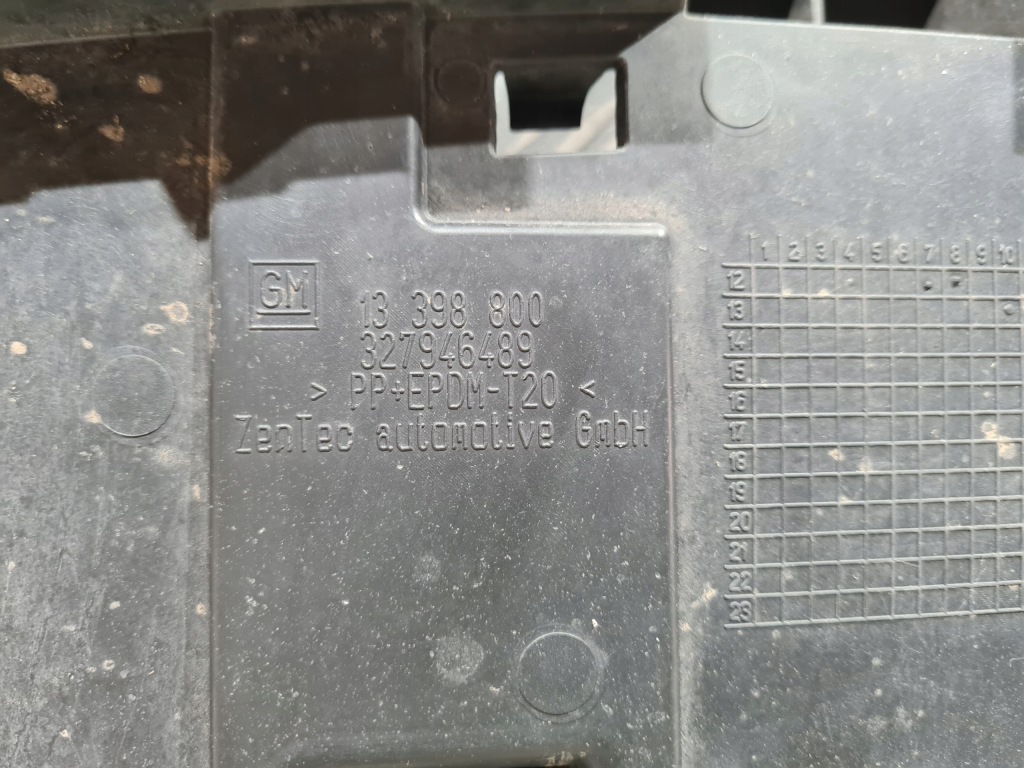 фото №7, Плита захист pod бампер opel astra j opc line