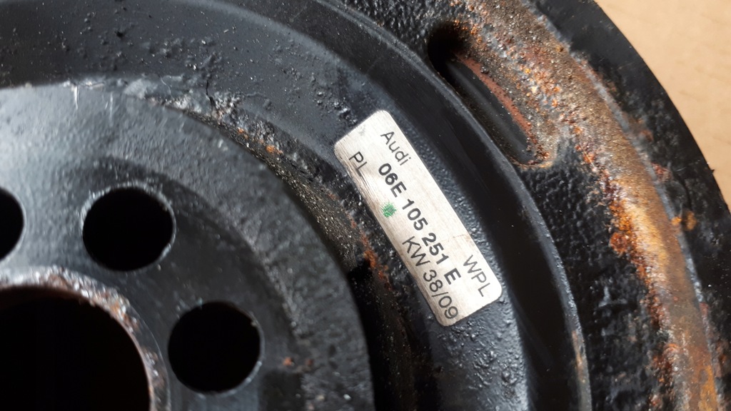 фото №7, S4 b8 шкив 3.0 tfsi 06e903016s s5 a6 c7 a7