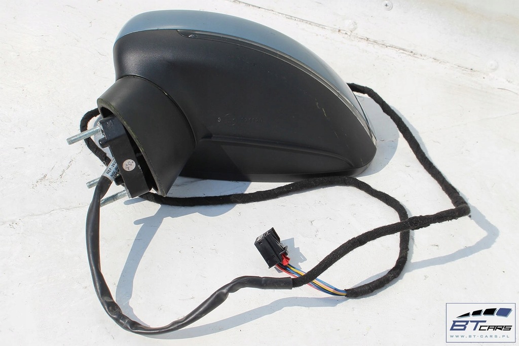 фото №6, Audi a1 зеркало дверь левая 8pin 8x lx5x - niebieski сторона левая - kierowc