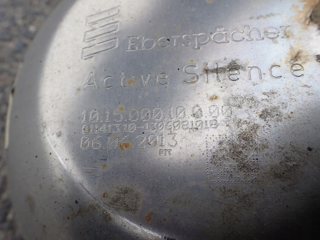 Гаситель выхлоп конечный активный eberspacher audi a4 b8 quattro 2.0d 130kw 13r Доставка