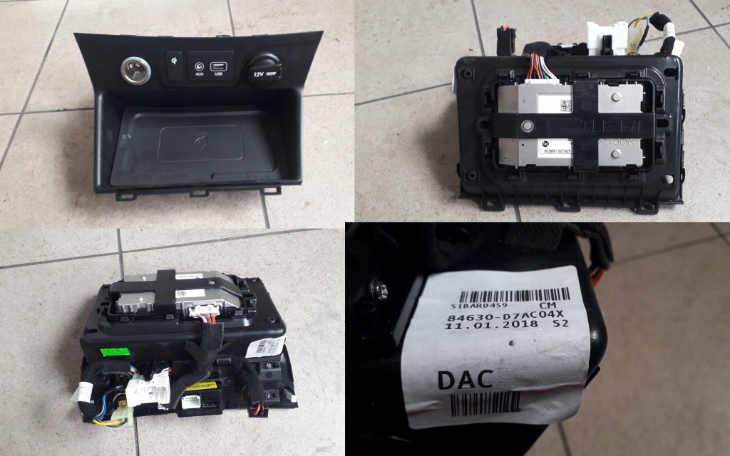 фото №1, Hyundai tucson ii lift 18- зарядное устройство беспроводная