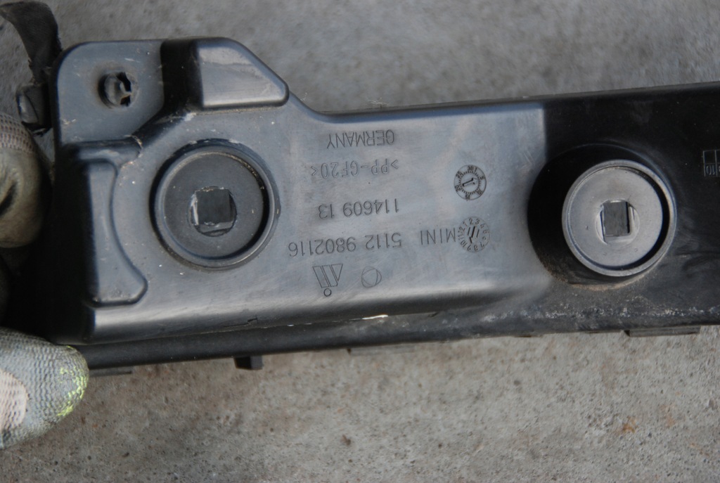 фото №4, Направляющая бампера l / p задняя mini countryman r60