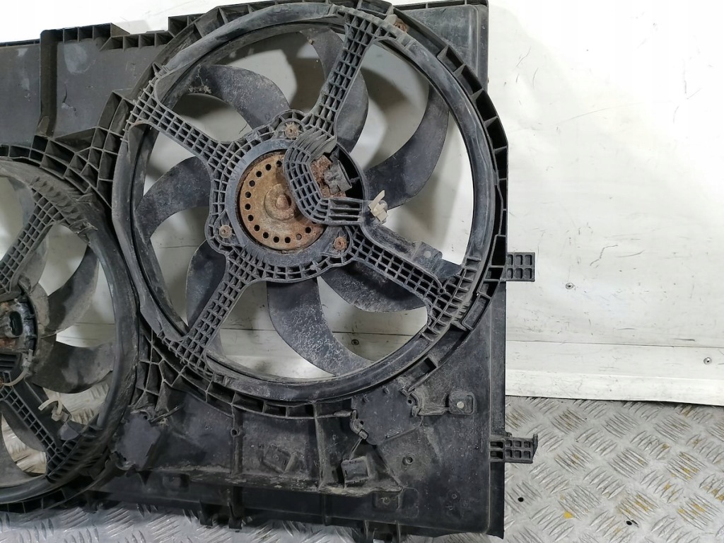 Вентилятор радиатора fiat ducato 3 1345870080 2.3 jtd с Разборки