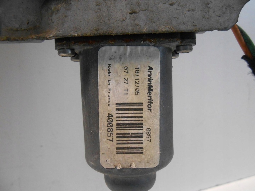 фото №3, Механізм підйомник скло правий перед renault clio iii 400857 #