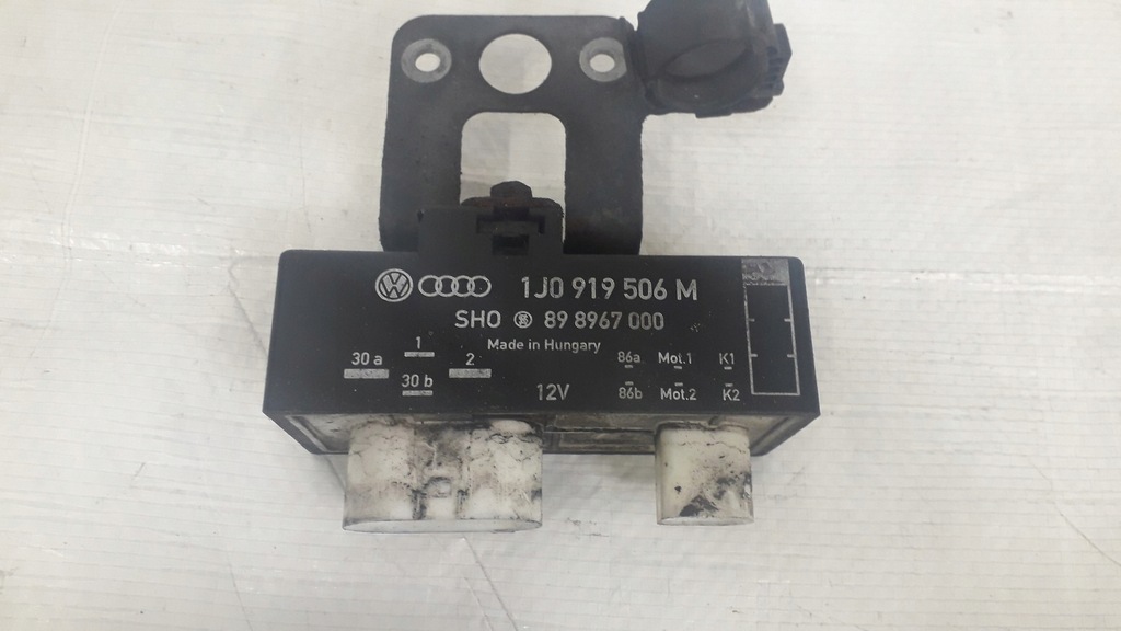 фото №14, Блок управления модуль вентиляторов skoda audi 1j0919506m
