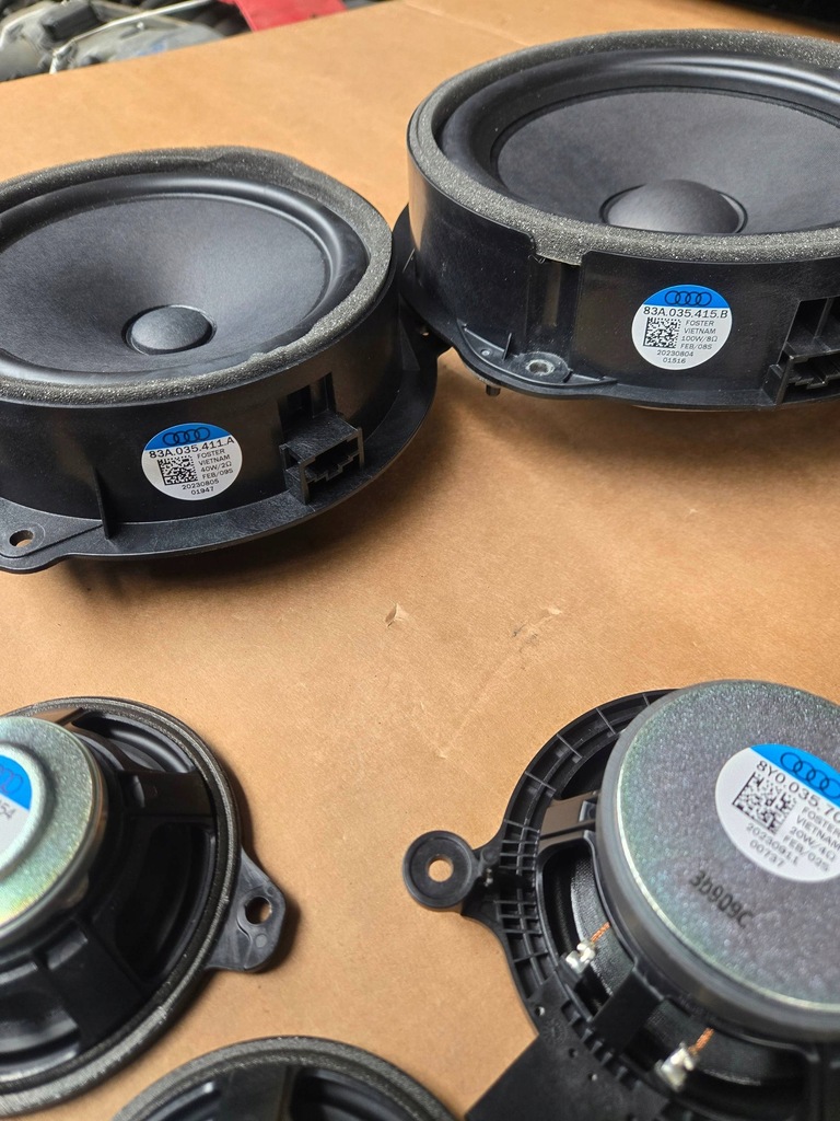 фото №7, Audi rs3 a3 8y sportback набор озвучивание bang&olufsen комплект