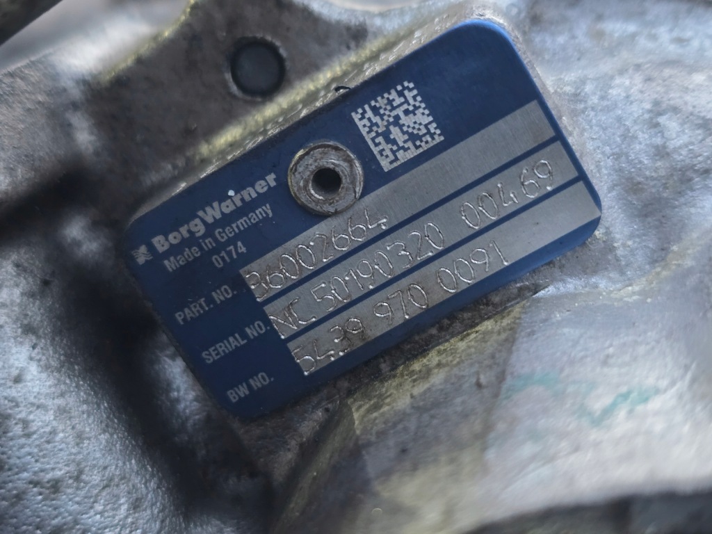 фото №4, Турбонагнетатель турбина volvo 2.4 d5 s60 ii 31293086 36002640 36002664 xc60