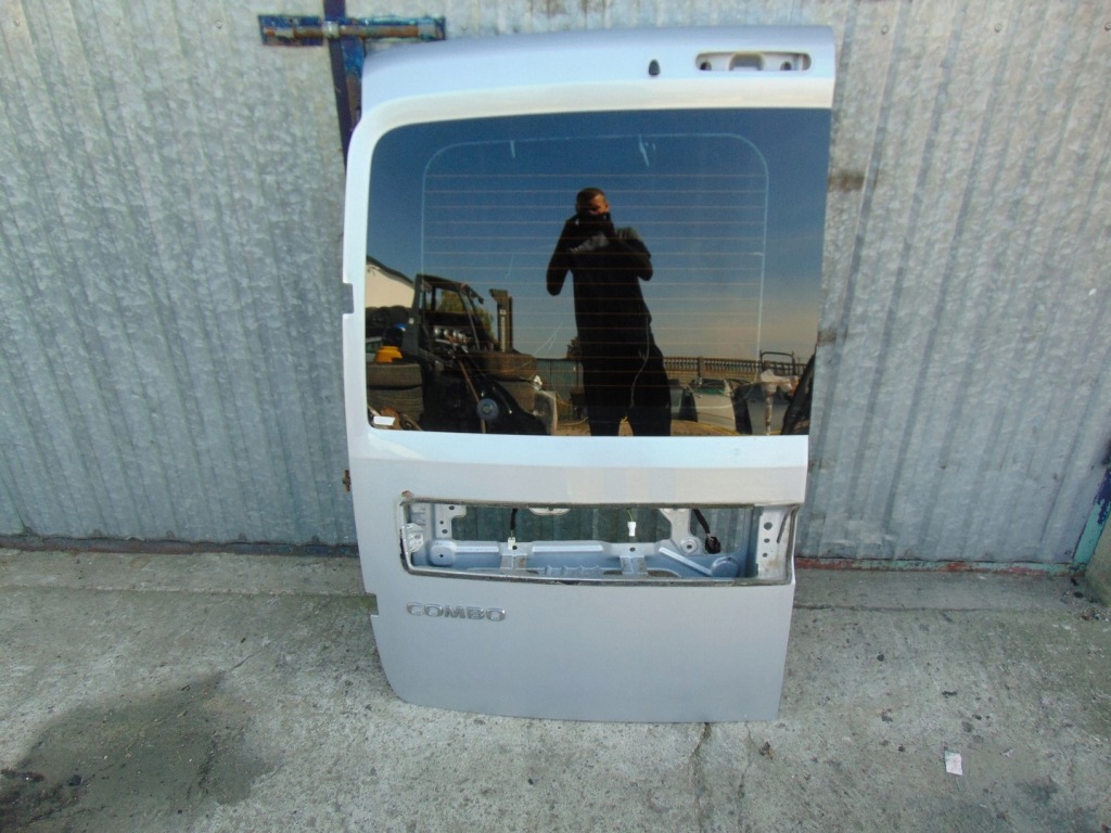 фото №1, Двері лівий задня opel combo d doblo ii з скло колір сріблястий