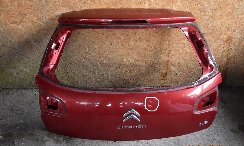 фото №1, Citroen c3 кришка багажника задня
