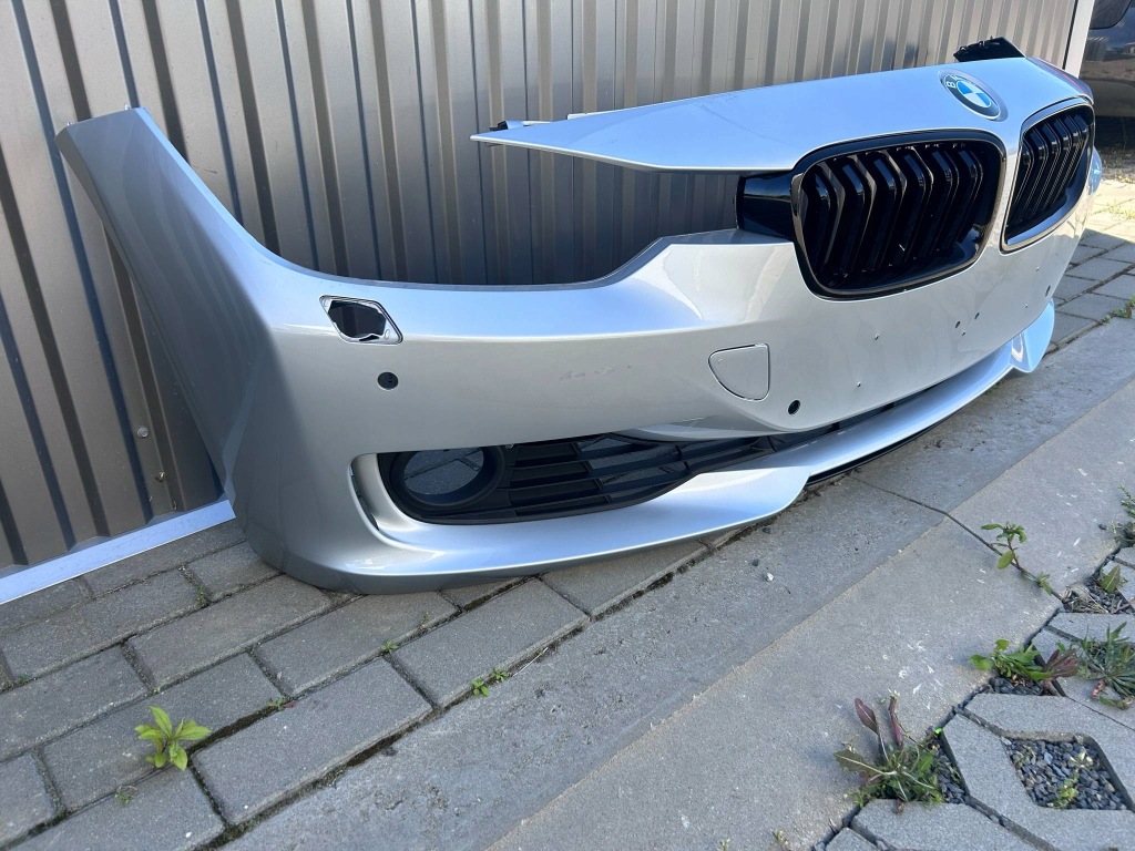 фото №6, Bmw 3 f30 f31 бампер перед передний kompletny 4xpdc омыватель 354 titansilber