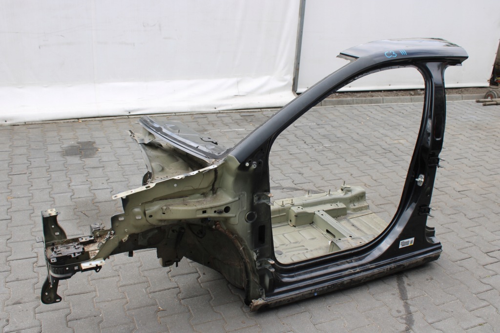 Купити Чверть лівий перед блок двигуна лонжерон поріг лівий перед citroen c3 iii 3