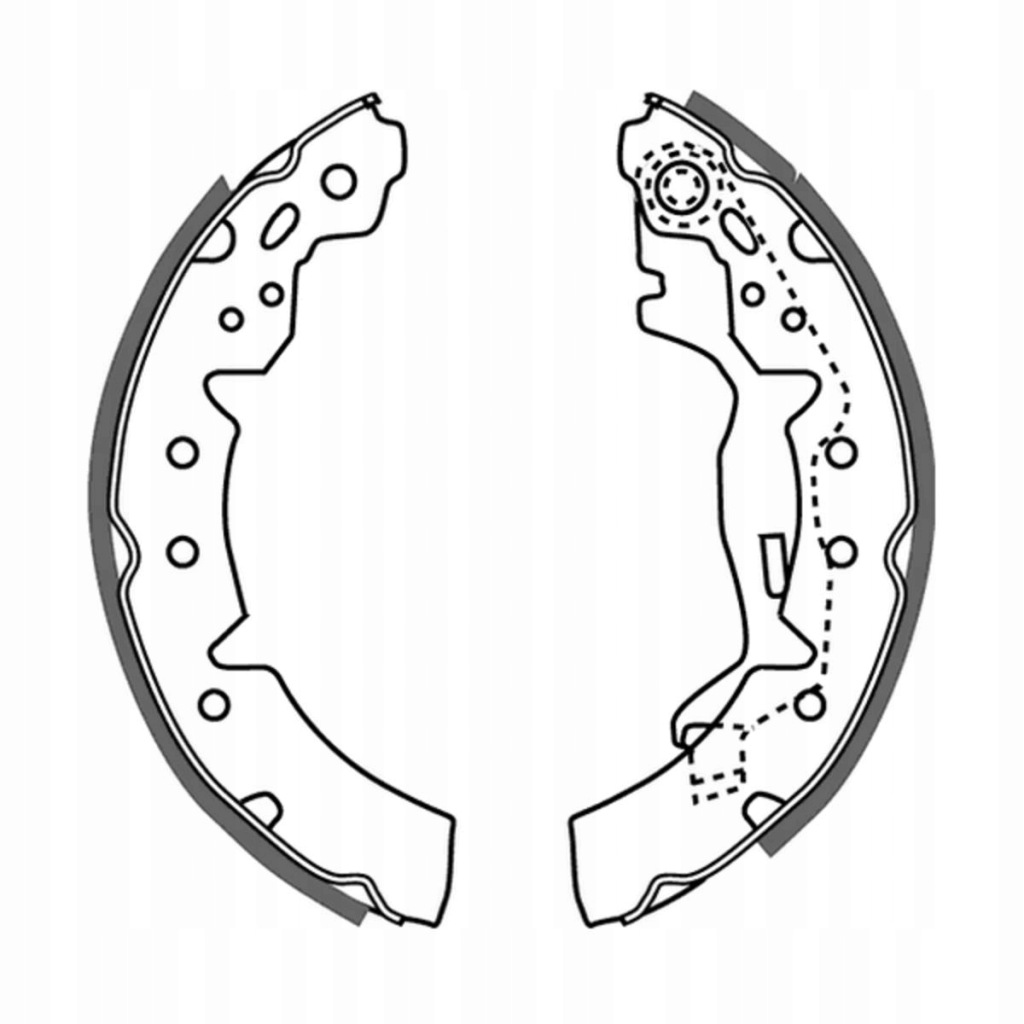 Купити Гальмівні колодки гальмівні abe c02063abe