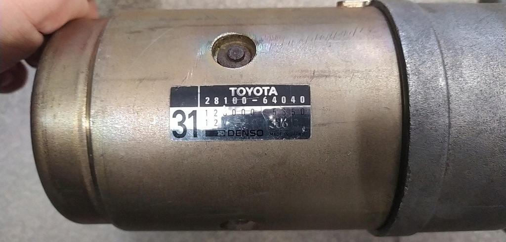 фото №4, Toyota hiace rav 4 стартер denso 2810064040