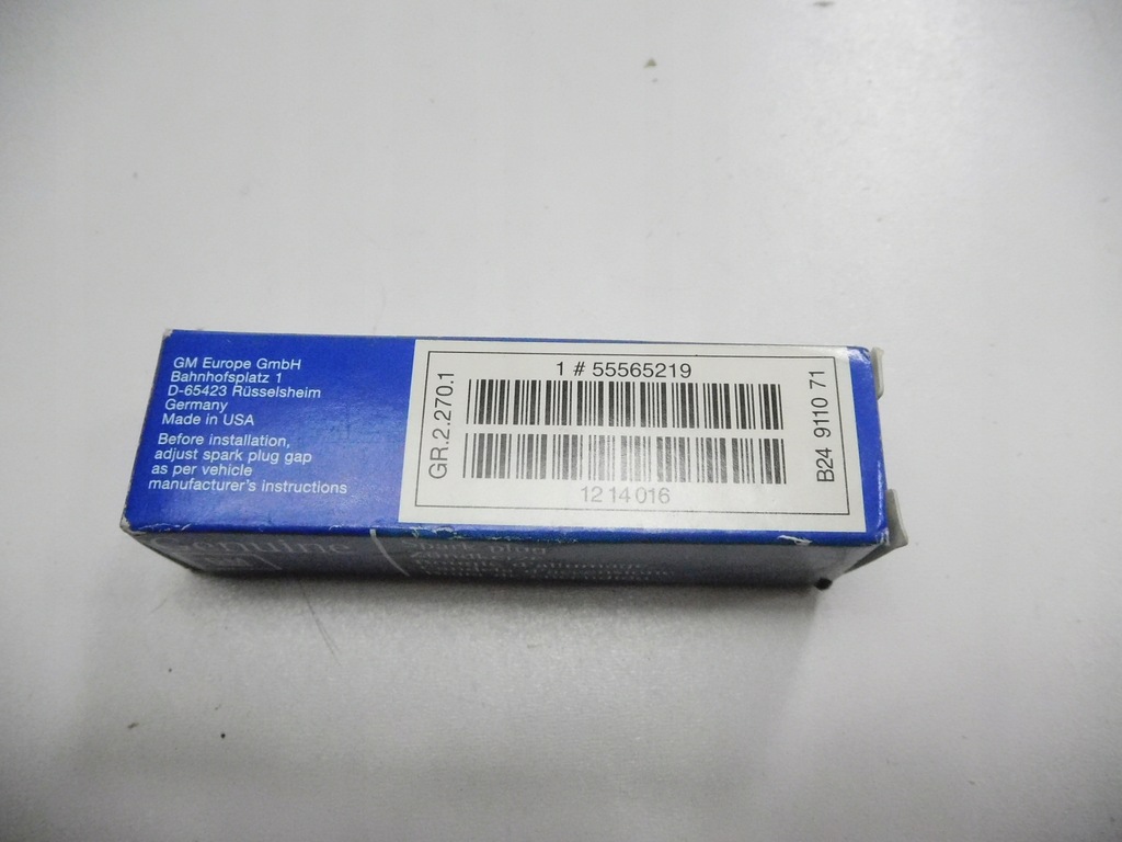 фото №8, Свічка запалювання opel meriva b 55565219