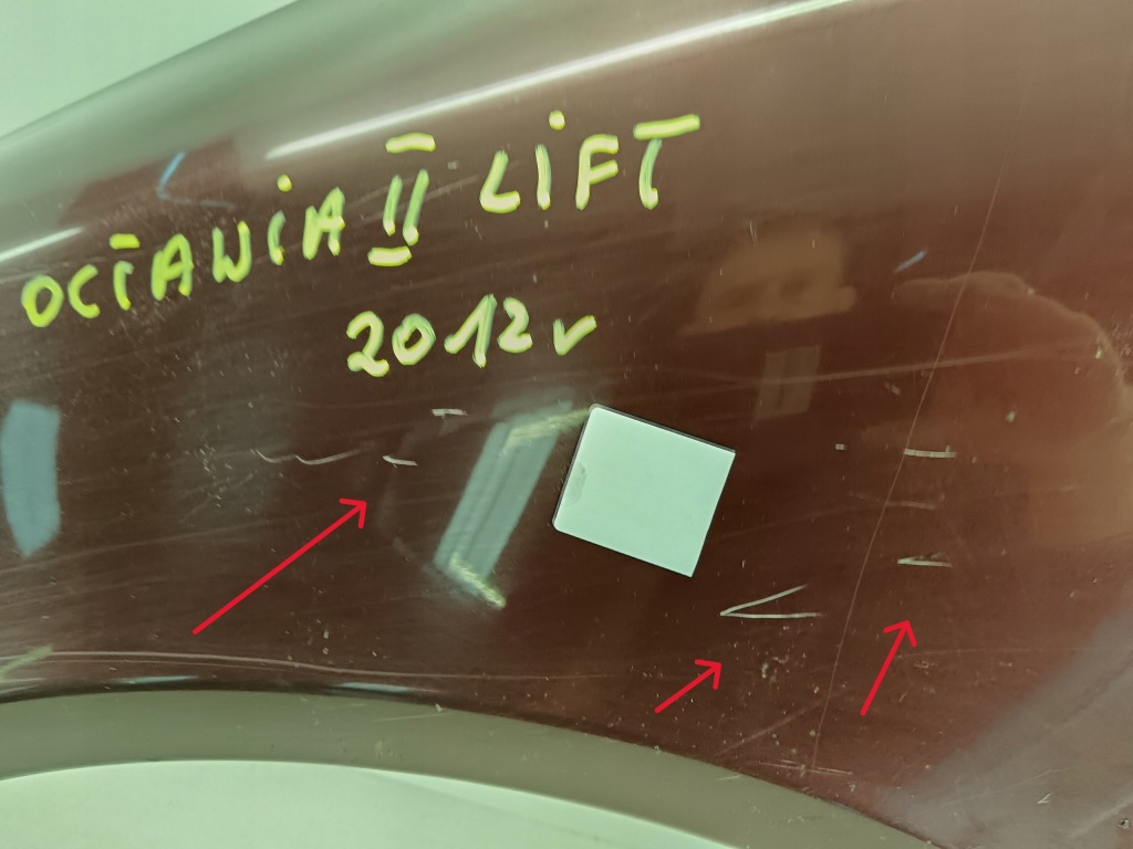 фото №5, Крыло левый передний перед skoda octavia ii lift 08-13