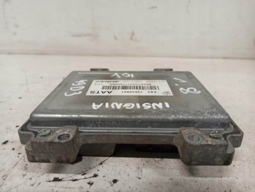 фото №6, Opel insignia 1.8 16v бортовой компьютер блок управления 12639891 12636386 aats