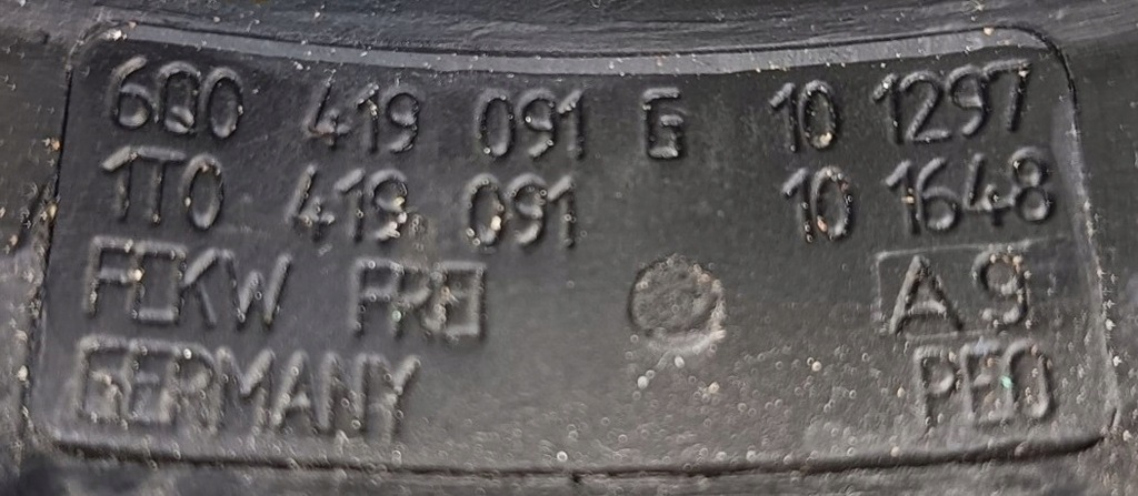 фото №4, Vw polo iv 9n 03 r воздуховод