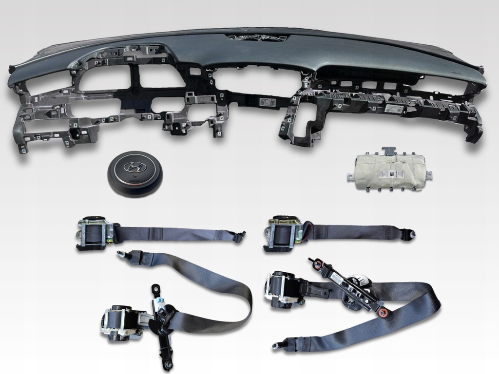 фото №1, Hyundai tucson 4 iv приборная панель консоль ремни подушка безопасности