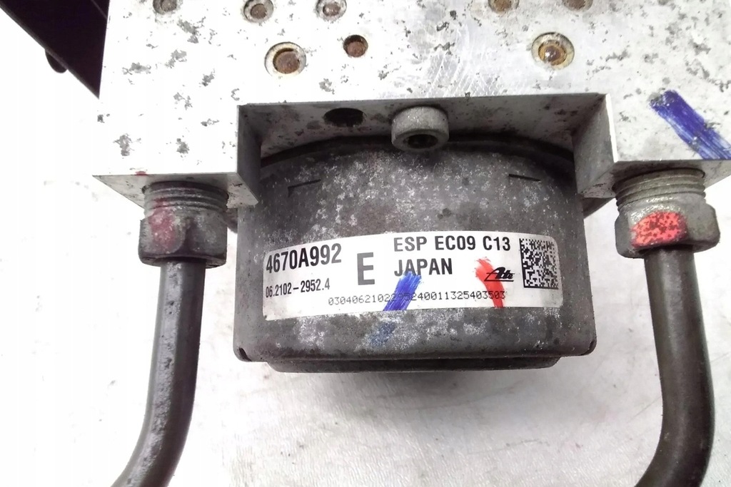 фото №7, Насос abs mitsubishi outlander iii gg_w, gf_w, zj 4670a992 2.27l дизель