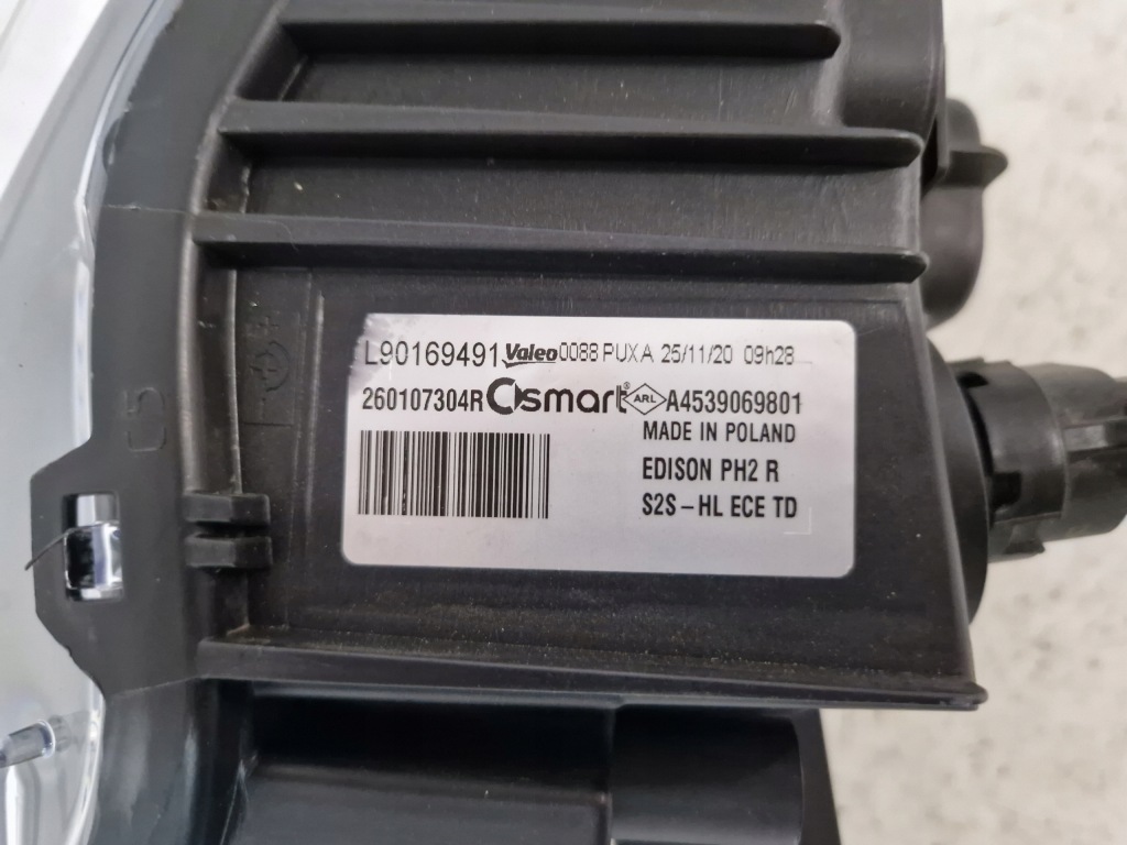 фото №5, Smart fortwo forfour lift 19- лампа перед фара h4 led a 4539068401