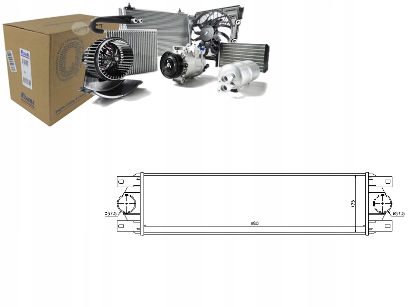 фото №1, Інтеркулер nissan interstar opel movano renault m