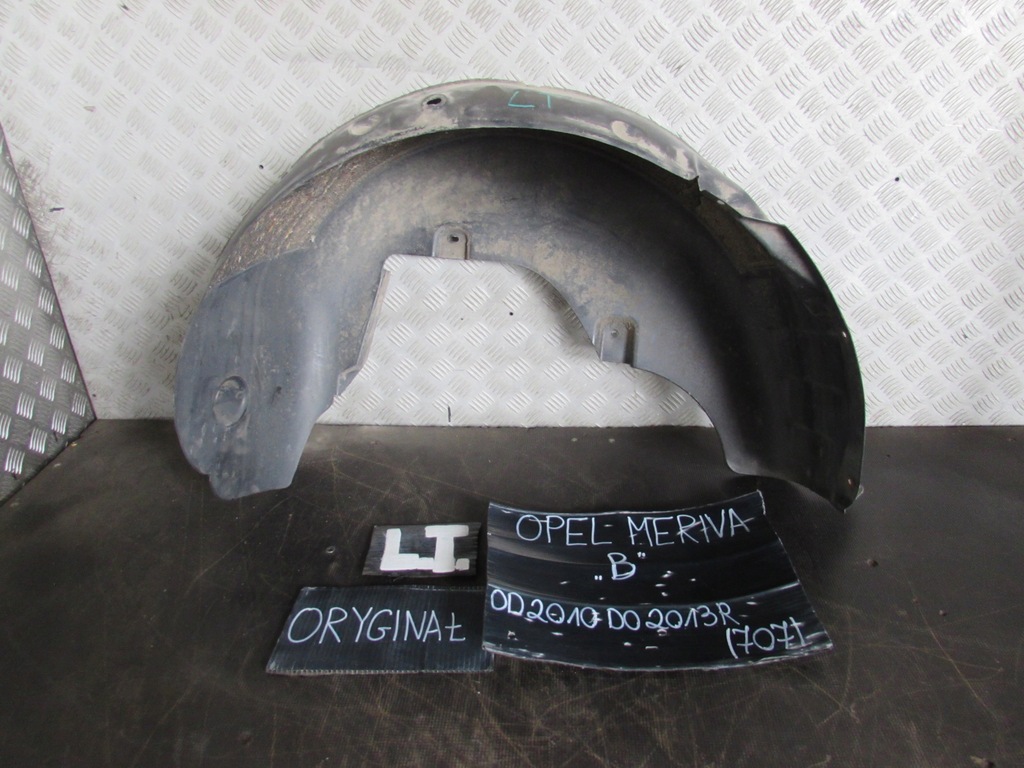 фото №1, Подкрылок левый задняя opel meriva b 13267684