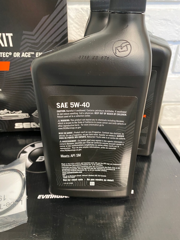 фото №4, Набор фильтр масло свечи зажигания sea-doo rxp rxt gtx двигатель 215/ 255/ 260