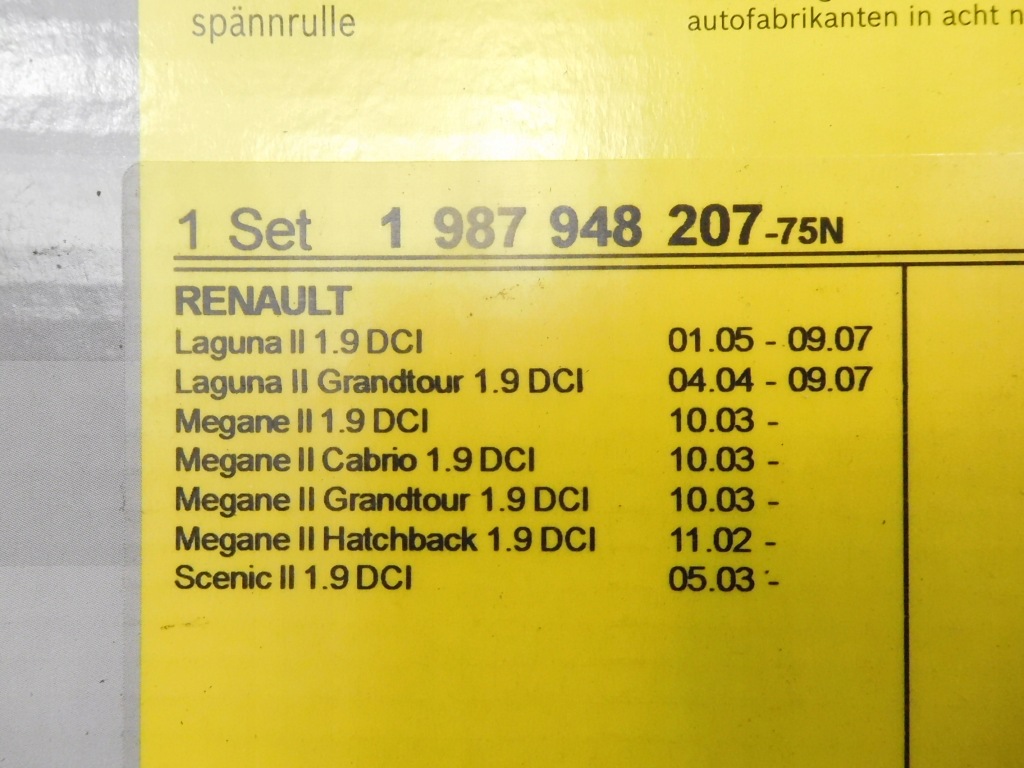 фото №7, Насос воды renault laguna 1.9dci 1987948207